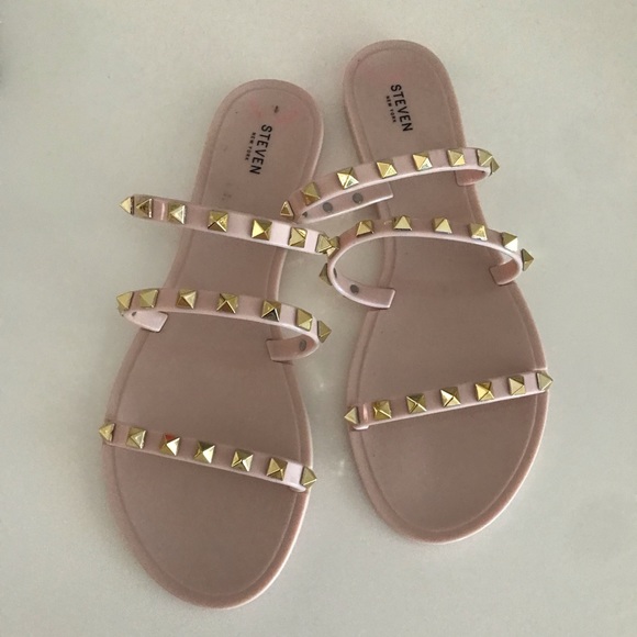 Steven by Steve Madden Declean Rockstud Sandals - Picture 1 of 5